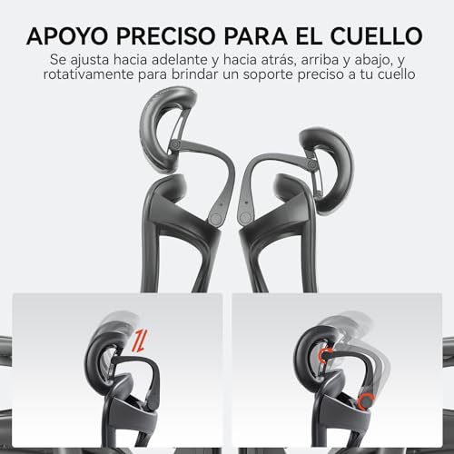 SIHOO Doro C300 - Silla de Oficina ergonómica con reposabrazos Ultra Suaves en 3D, Soporte Lumbar dinámico para Silla de Oficina en casa, Respaldo Ajustable para Silla de Escritorio (Negro)