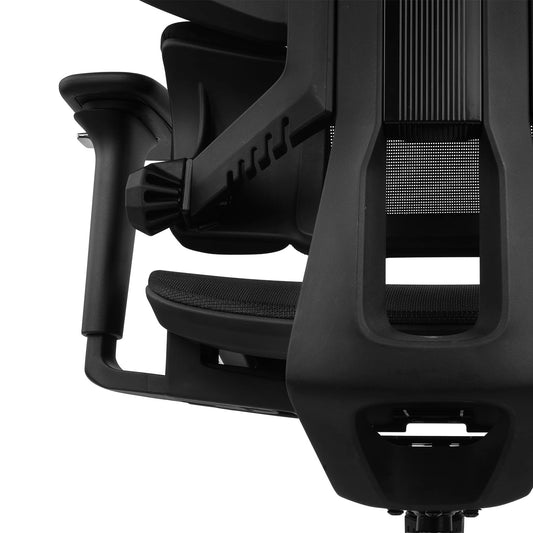 DRIFT GAMING DRAIR400 – Silla Gaming Profesional en Malla, reposabrazos 4D Acolchados, pistón Clase 4, giratoria e inclinable, Cojines Lumbar y Cervical Integrados, Negro